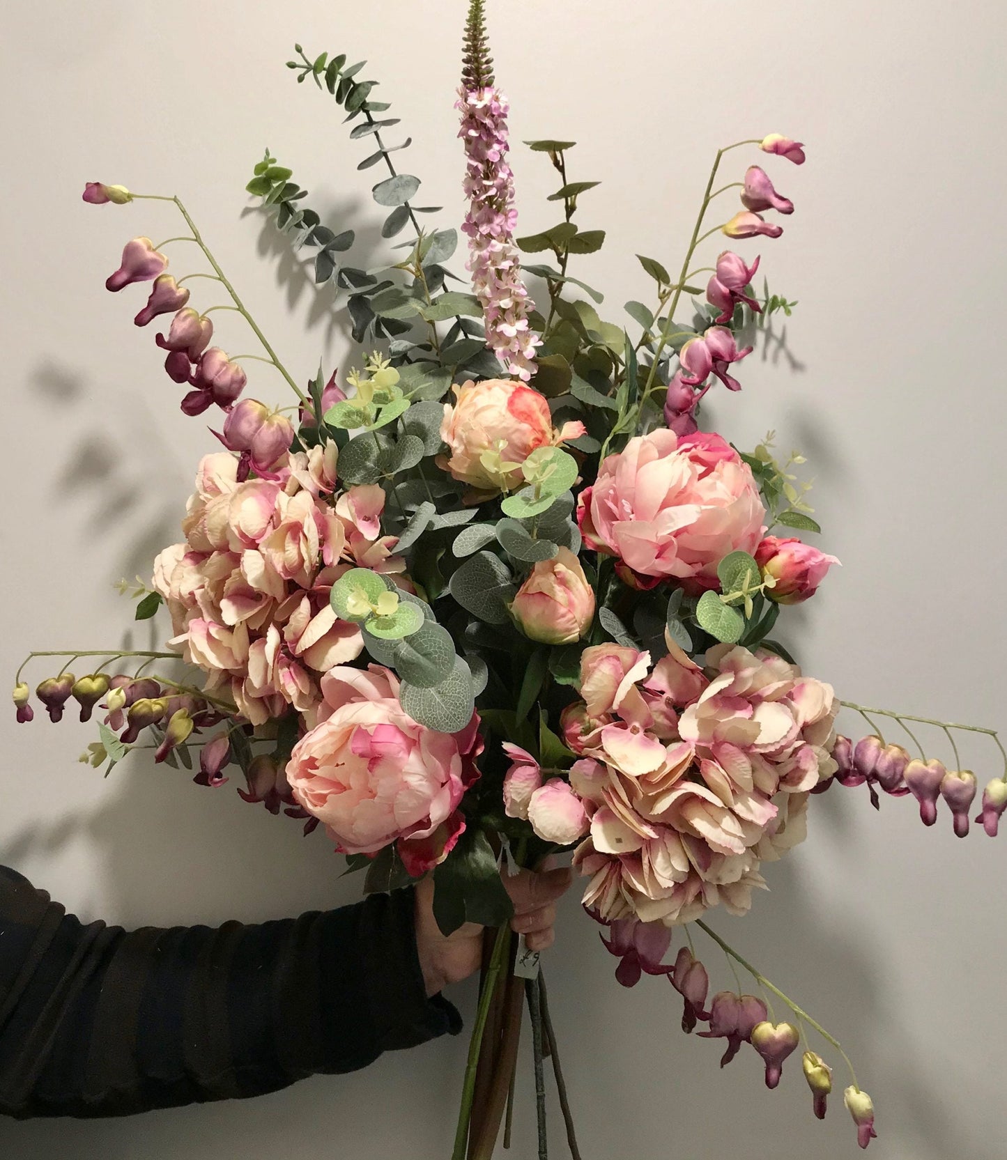 Vintage Pinks Hand tie Bouquet