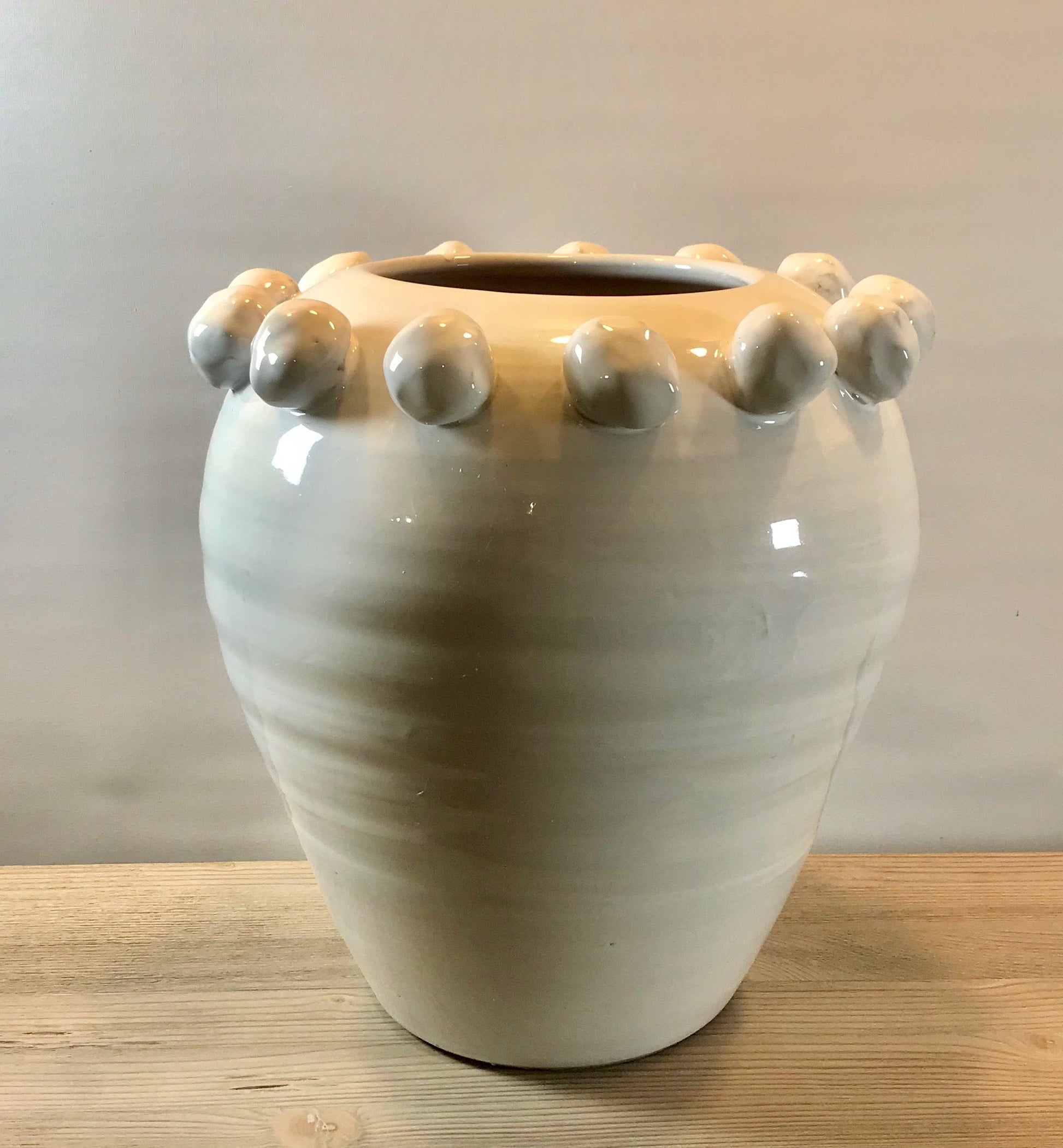 White Terracotta Vase