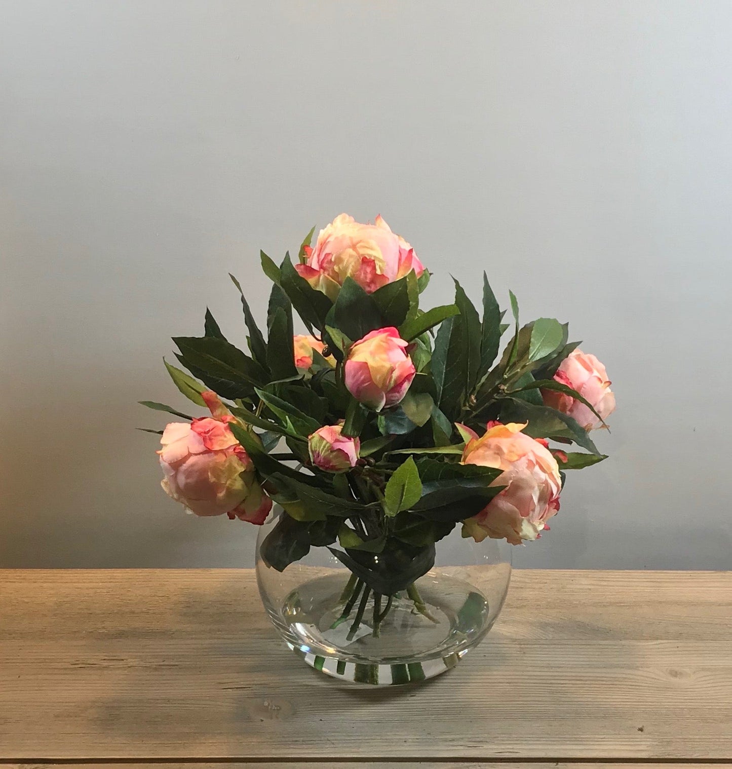 Peony Buds Bowl Pink