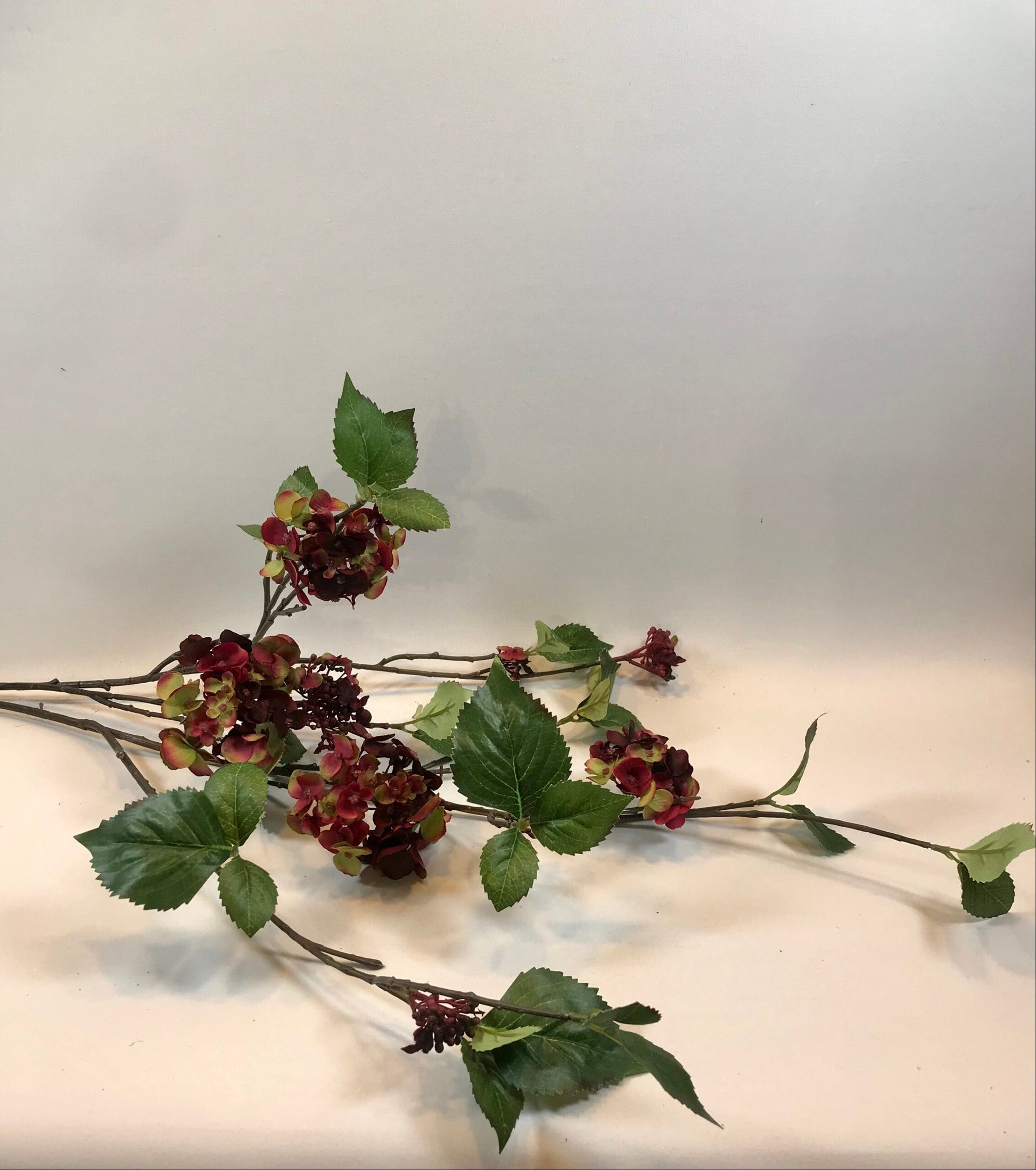 Burgundy Hydrangea Spray