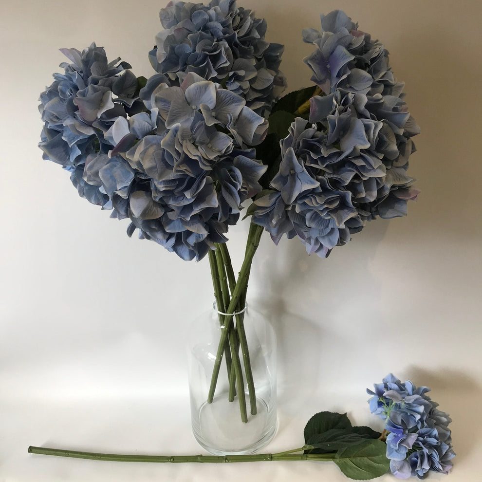 Heavenly Hydrangea Dusky Blue - RebelRoses.co.uk – Rebel Roses