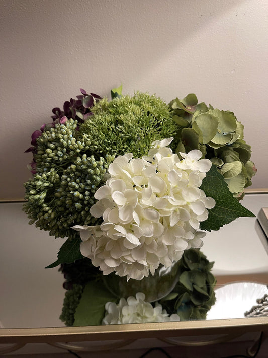 Low Hydrangea Arrangement - Smal